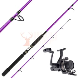Shimano Kidstix 3'4" 3-6kg Purple Rod + Shimano IX2000R Reel