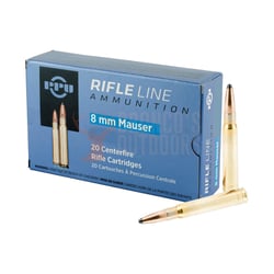 PPU Rifle Line 8x57 Mauser 139gr SP
