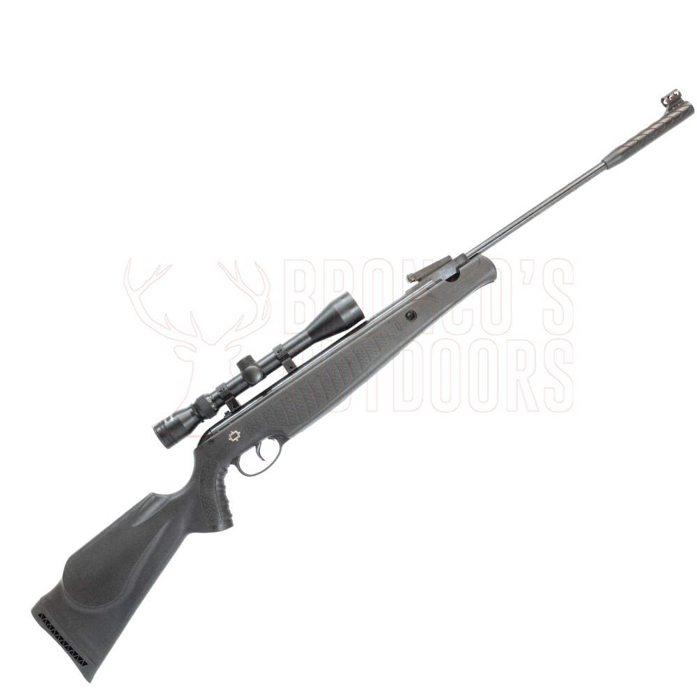 Norica Spider GRS Black .25 + Nikko Stirling 4-12x40