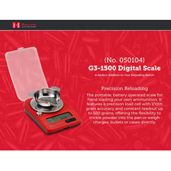 Hornady G3 1500gr Digital Reloading Scale