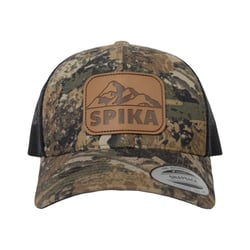 Spika Patch Trucker Cap Mountain Camo Black
