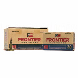 Hornady Frontier .223 Rem 55gr HP 20 Rounds