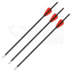 Stealth Mamba 120lb Carbon Crossbow Bolts 3 Bolts
