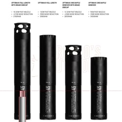 A-TEC Optima 45 Muzzle Brake End Cap .375 Bore