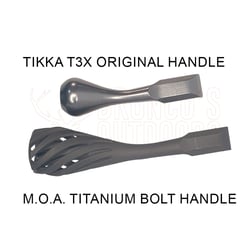 M.O.A. Innovations Titanium Bolt Handle for Tikka T3 T3X