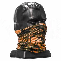 Ridgeline Neketai Reversible Neck Gaiter Camo/Blaze Orange