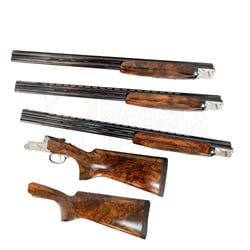 Perazzi SC3 Shotgun + 12ga Trap Barrel + 12ga Skeet Barrel + 20ga Barrel Set + Spare Sporter Skeet Stock - Preloved