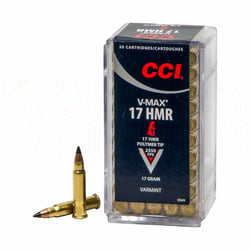 CCI .17 HMR 17gr V-Max 50 Rounds
