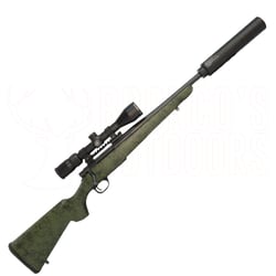 Howa M1500 Superlight Cerakoted Carbon Green 7mm-08 16" + Vortex Diamondback Rifle Scope 4-12x40mm + DPT Suppressor
