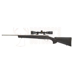 Howa 1500 Stainless Black Stock Threaded 7mm-08 20" + Nikko Stirling GamePro Riflescope 3-9x40