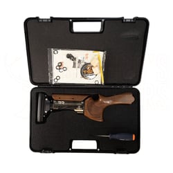 TSK RR Adjustable Shotgun Stock Beretta 694 Trap Medium Right-Handed Black Pearl 32mm Walnut Comb 140mm Avional Pipe 15mm Shu Pad