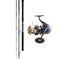Daiwa Dragger Break Through 93XH Casting Rod + Daiwa Saltiga 14000XH Spinning Reel
