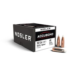 Nosler AccuBond Spitzer Projectiles .30 Cal .308" 150gr 50 Count