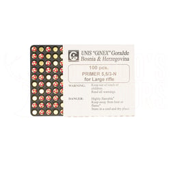 Ginex Nickel Plated Large Rifle Primers 100 Count