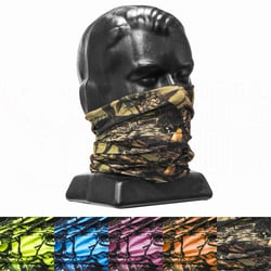 Ridgeline Neketai Reversible Neck Gaiter Camo/Blaze Orange
