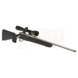 Howa 1500 Stainless Black Stock Threaded 7mm-08 20" + Nikko Stirling GamePro Riflescope 3-9x40