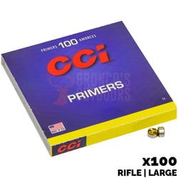 CCI Large Rifle Primers 100 Count