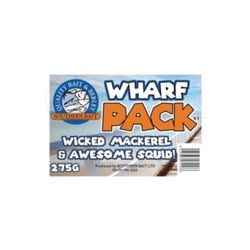 Southern Bait Wharf Pack Salted Bait 275gm Mackerel & Squid