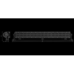 Night Saber Curved LED Light Bar 800mm 14,400 Lumens