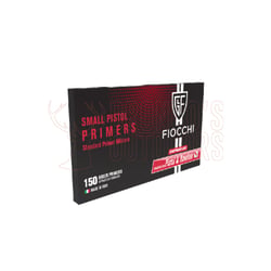 Fiocchi Small Pistol Primers 150 Count