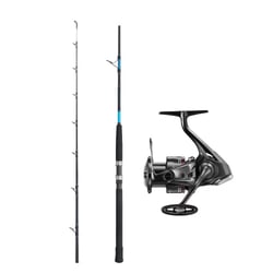 Shimano Limitless Spinning Rod 7' 2 Piece 5-10kg + Shimano Vanford C3000HGA Spinning Reel