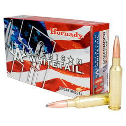 Hornady American Whitetail 6.5 Creedmoor 129gr InterLock SP 20 Rounds