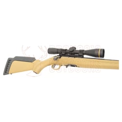 Ruger American Ranch Rimfire Blued 16" Threaded Tan .22 LR + Leupold VX-Freedom Creedmoor 4-12x40 + DPT Suppressor