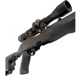 Ruger 10/22 Blued Synthetic Tac Hammer Stock .22 LR + 3-9x32mm Scope + 2 Spare Magazines + Suppressor