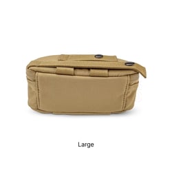 Vortex Glass Pak Pro Zipper Pouch Large Tan