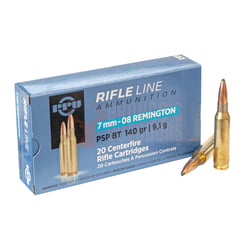 PPU Rifle Line 7mm-08 120gr HP