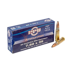 PPU Rifle Line 7.62x39 123gr PSP