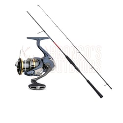 Shimano Divergex Fishing Rod 6'3" PE: 1.2 + Shimano Ultegra Fishing Reel C3000HG