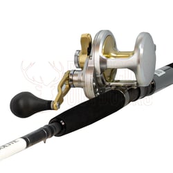 Shimano Carbolite Overhead Rod 7'-2 Piece 10-15kg + Shimano Talica 12 Single Speed Overhead Reel