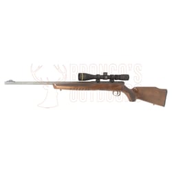 Savage B17 G Blued Wood .17 HMR + Leupold VX-Freedom Riflescope 3-9x40mm 1" CDS Tri MOA