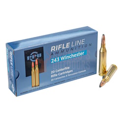 PPU Rifle Line .243 100gr SP