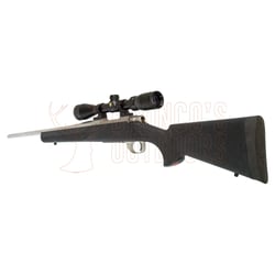 Howa 1500 Stainless Black Stock Threaded 7mm-08 20" + Nikko Stirling GamePro Riflescope 3-9x40