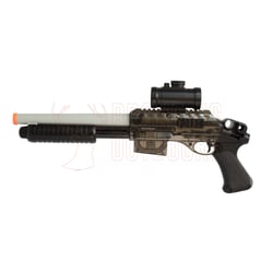 Ghost Game Face Spring Powered Shotgun + Spring Powered Pistol 6mm