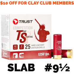 Trust Competition Trap Sporting Red 12ga 2 3/4" 28gm #9 1/2 1250FPS