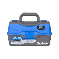 Flambeau Classic 2 Tray Tackle Box Blue