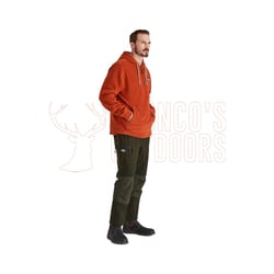 Ridgeline Ballistic Fleece Hoodie Russet