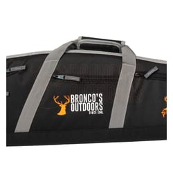 Manitoba Deluxe Rifle Gun Bag 48" or 52" with Bronco's Outdoors Logo