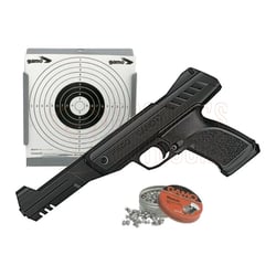 Gamo P-900 Break Barrel Air Pistol .177 + Pellet Trap + Gamo Match Pellets