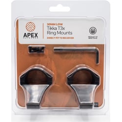 Apex Outdoors T3X Ringmounts 30mm Low