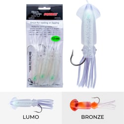 Black Magic Squidly Rigs 12cm