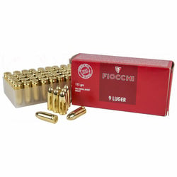 Fiocchi Shooting Dynamics 9mm Luger 115gr FMJ 50 Rounds