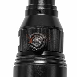 Bushgear BG-500Z 3 LED Zoomable Flashlight + 18650 Batteries + Charger + Remote Switch + Scope Mount