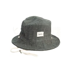 Sababa Earth Wave Bucket Hat Grey