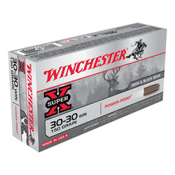 Winchester Super X .30-30 Win 150gr Power Point 20 Rounds