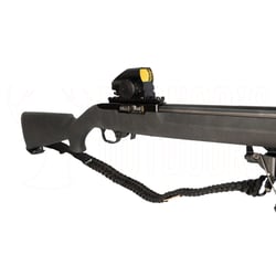 Ruger 10/22 Hogue SR-X .22 LR Rifle + Paracord Sling + Bipod + Red Dot Sight