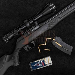 Rossi 7122M .22 WMR + Nikko Stirling Mountmaster Riflescope 3-9x40mm + Nielsen Sonic Suppressor